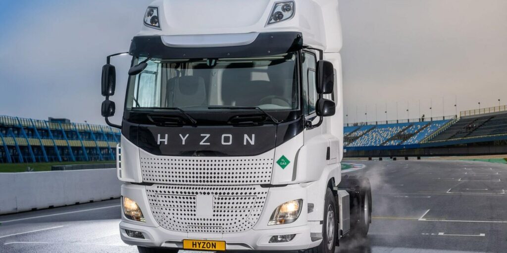 hyzon waterstof truck